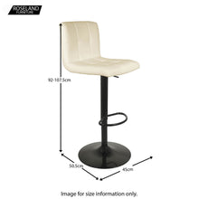 Load image into Gallery viewer, Elton Adjustable Bar Stools - Set of 2