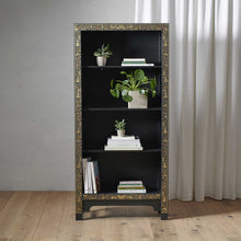 Load image into Gallery viewer, The Nine Schools Oriental Black Bookcase