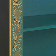 Load image into Gallery viewer, The Nine Schools Oriental Large Blue Bookcase