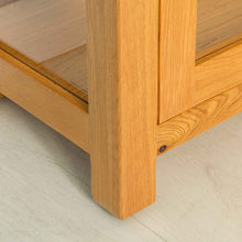 Load image into Gallery viewer, Roseland Oak Glass Display Cabinet