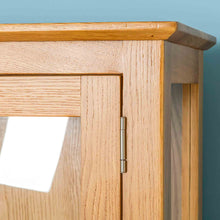 Load image into Gallery viewer, Roseland Oak Glass Display Cabinet