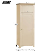 Load image into Gallery viewer, Padstow Cream Small Larder Unit