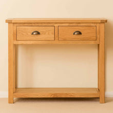 Load image into Gallery viewer, Roseland Oak Console Table