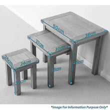 Load image into Gallery viewer, Roseland Oak Nest of Tables