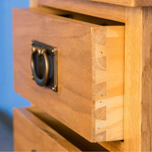 Load image into Gallery viewer, Surrey Oak Bedroom Set - 2 over 4 Drawer Chest