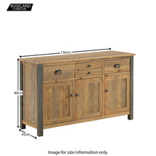 Load image into Gallery viewer, Urban Elegance 3 Door Sideboard