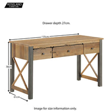 Load image into Gallery viewer, Urban Elegance Home Office Desk