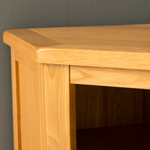 Load image into Gallery viewer, Poldark Oak Corner TV Stand
