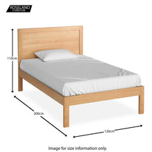 Load image into Gallery viewer, Farrow Grey 4&#39; Bed Set
