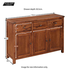 Load image into Gallery viewer, Prussia Acacia Large Sideboard
