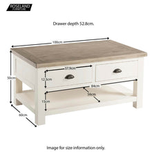 Load image into Gallery viewer, St Ives Painted Coffee Table

