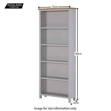 Load image into Gallery viewer, Kilmore Painted Tall Bookcase
