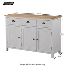 Load image into Gallery viewer, Kilmore Painted 3 Door Sideboard
