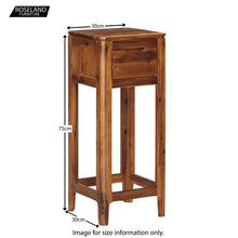 Load image into Gallery viewer, Dunmore Acacia Telephone Stand
