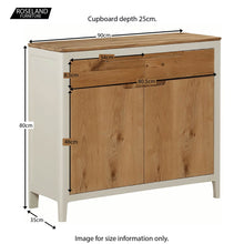 Load image into Gallery viewer, Dunmore Painted 2 Door Sideboard
