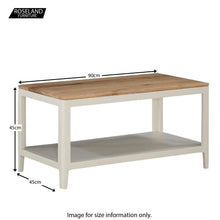 Load image into Gallery viewer, Dunmore Painted Coffee Table
