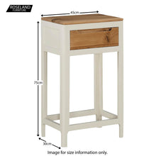 Load image into Gallery viewer, Dunmore Painted Medium Hall Table
