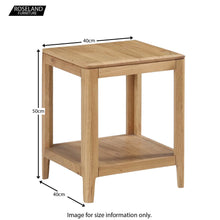 Load image into Gallery viewer, Dunmore Oak Lamp Table

