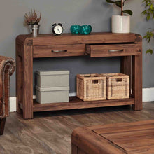 Load image into Gallery viewer, Salem Walnut Console Hall Table
