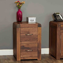 Load image into Gallery viewer, Salem Walnut Filing Cabinet
