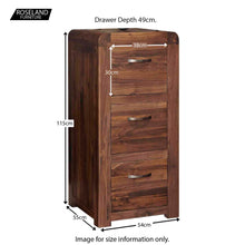 Load image into Gallery viewer, Salem Walnut Large Cabinet
