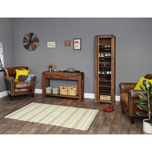 Load image into Gallery viewer, Salem Walnut Tall Shoe Cupboard
