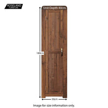 Load image into Gallery viewer, Salem Walnut Tall Shoe Cupboard

