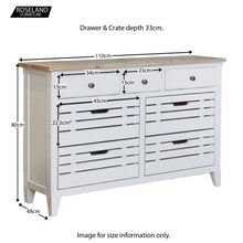 Load image into Gallery viewer, Signature Grey Sideboard - Servery
