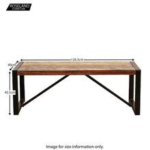 Load image into Gallery viewer, Urban Chic Small Dining Bench
