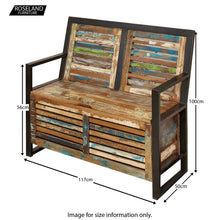 Load image into Gallery viewer, Urban Chic Monks Bench
