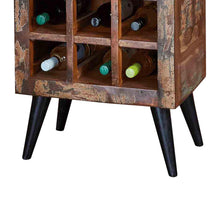 Load image into Gallery viewer, Coastal Chic Wine Rack / Lamp Table
