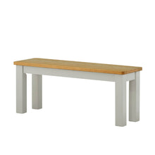 Load image into Gallery viewer, Padstow Grey 120cm Dining Set - 2 x Bench
