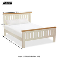 Load image into Gallery viewer, Daymer Cream 6 ft Bed
