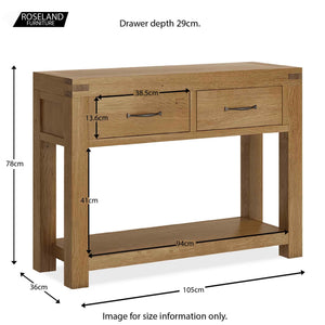 Abbey Grande Console Table