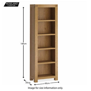 Abbey Grande Narrow Bookcase