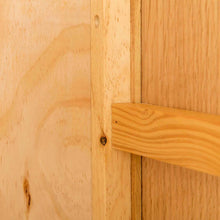 Load image into Gallery viewer, Abbey Light Oak Triple Wardrobe
