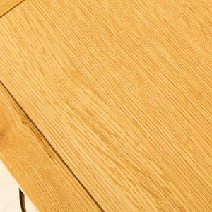 Abbey Waxed Oak Telephone Table