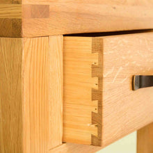 Load image into Gallery viewer, Abbey Waxed Oak Telephone Table
