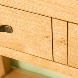 Abbey Waxed Oak Console Table