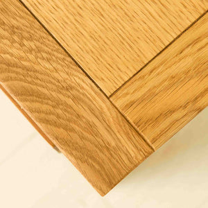 Abbey Waxed Oak Bedside Table