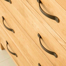 Load image into Gallery viewer, Abbey Waxed Oak 2 Over 3 Chest of Drawers
