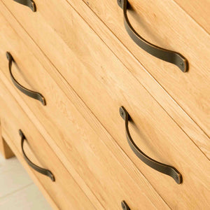 Abbey Waxed Oak 2 Over 3 Chest of Drawers