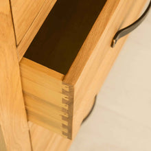 Load image into Gallery viewer, Abbey Waxed Oak 2 Over 3 Chest of Drawers
