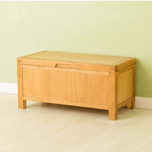 Load image into Gallery viewer, Abbey Waxed Oak Blanket Box
