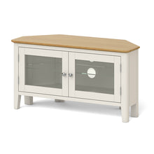 Load image into Gallery viewer, Windsor Cream 95cm Corner TV Stand
