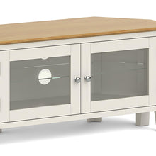 Load image into Gallery viewer, Windsor Cream 95cm Corner TV Stand
