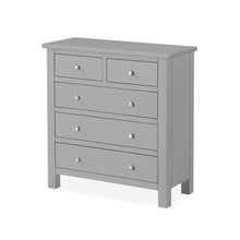 Load image into Gallery viewer, Cornish Grey 2 over 3 Drawer Chest
