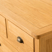 Load image into Gallery viewer, Roseland Oak 2 Over 3 Drawer Chest
