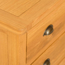 Load image into Gallery viewer, Roseland Oak 2 Over 3 Drawer Chest

