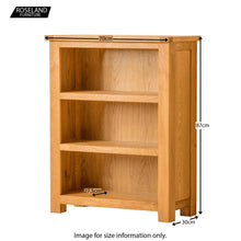 Load image into Gallery viewer, Roseland Oak Small Bookcase
